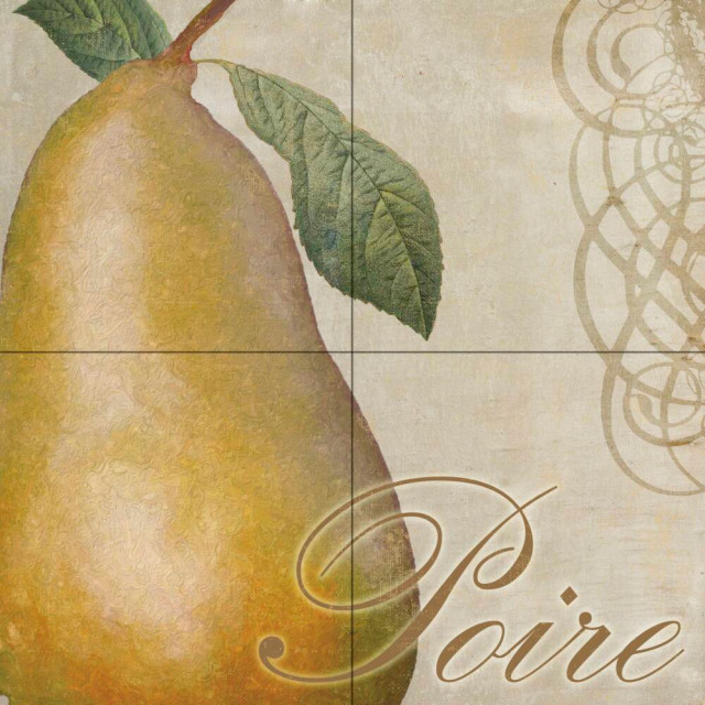 Tile Mural Kitchen Backsplash Fruits Classique IV by Color Bakery, 12