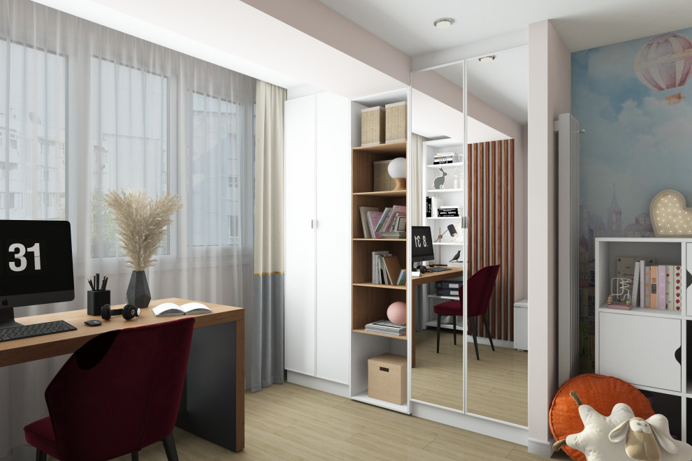 Детская из проекта 3-х комнатной квартиры для молодой семейной пары