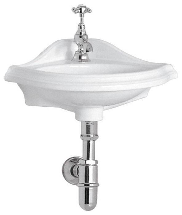 China Series Corner Wall Mount Washbasin