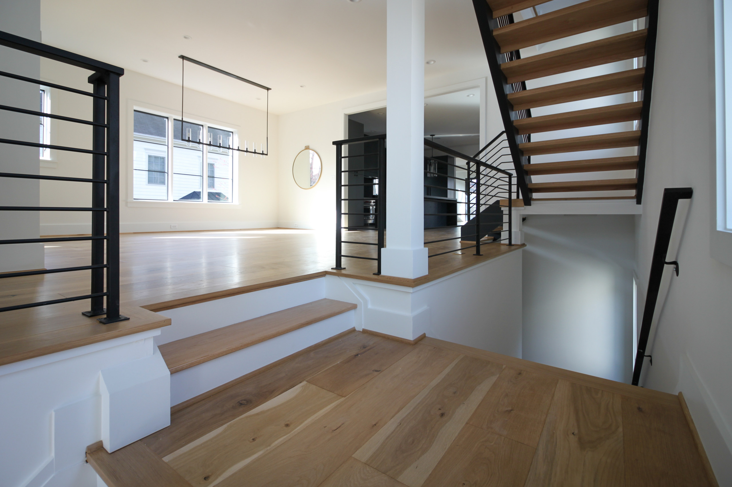 85_Sleek Three-Quarter Turn Multilevel-Staircase, McLean VA 22101