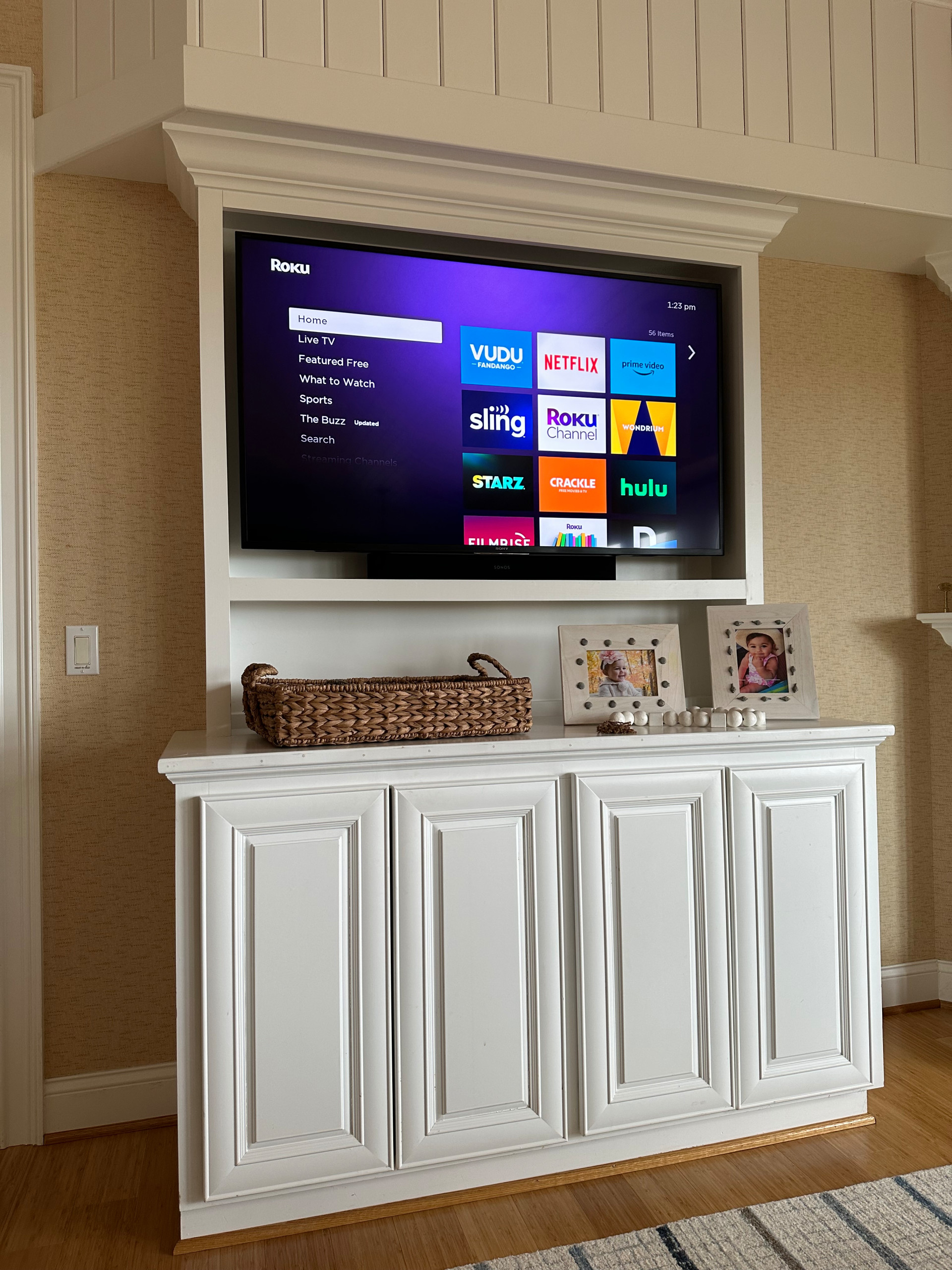 Wall Mounted TV's and Sonos