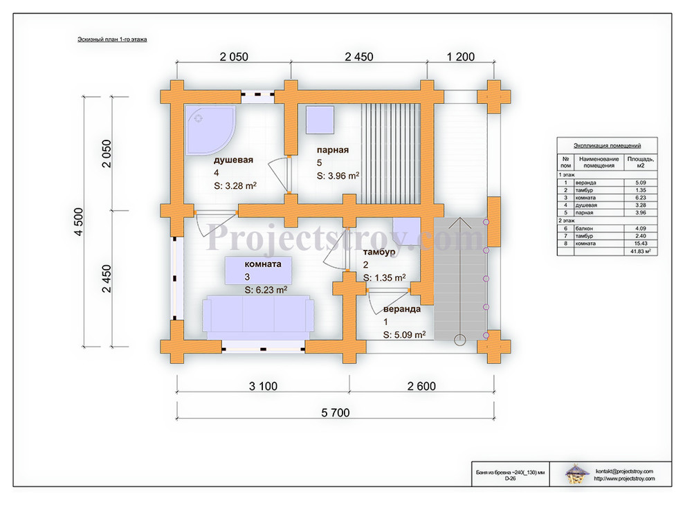 Проекты бань