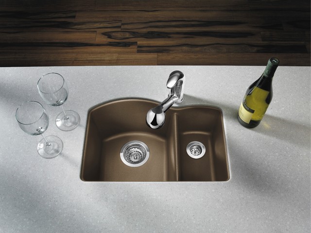 Blanco Silgranit Kitchen Sinks clasico-cocina
