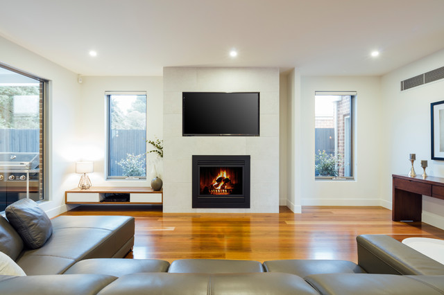 Maidstone Contemporary Living Room Melbourne By Evan