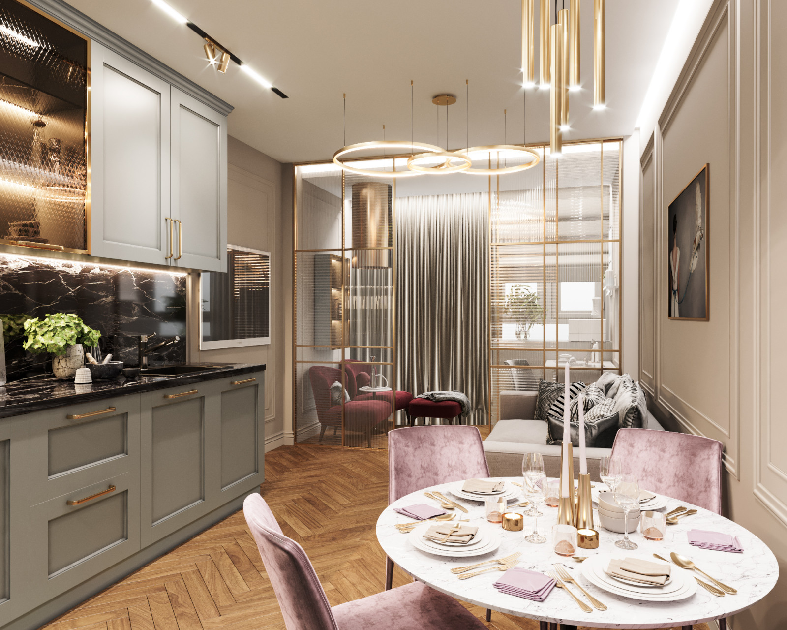 Проект  ЖК Голден Сити 97 м.кв.