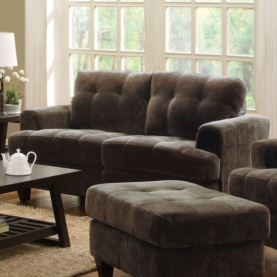 Hurley Loveseat, Chocolate