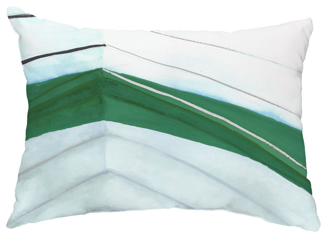 Boat Bow Left 14 X20 Nautical Decorative Outdoor Pillow
