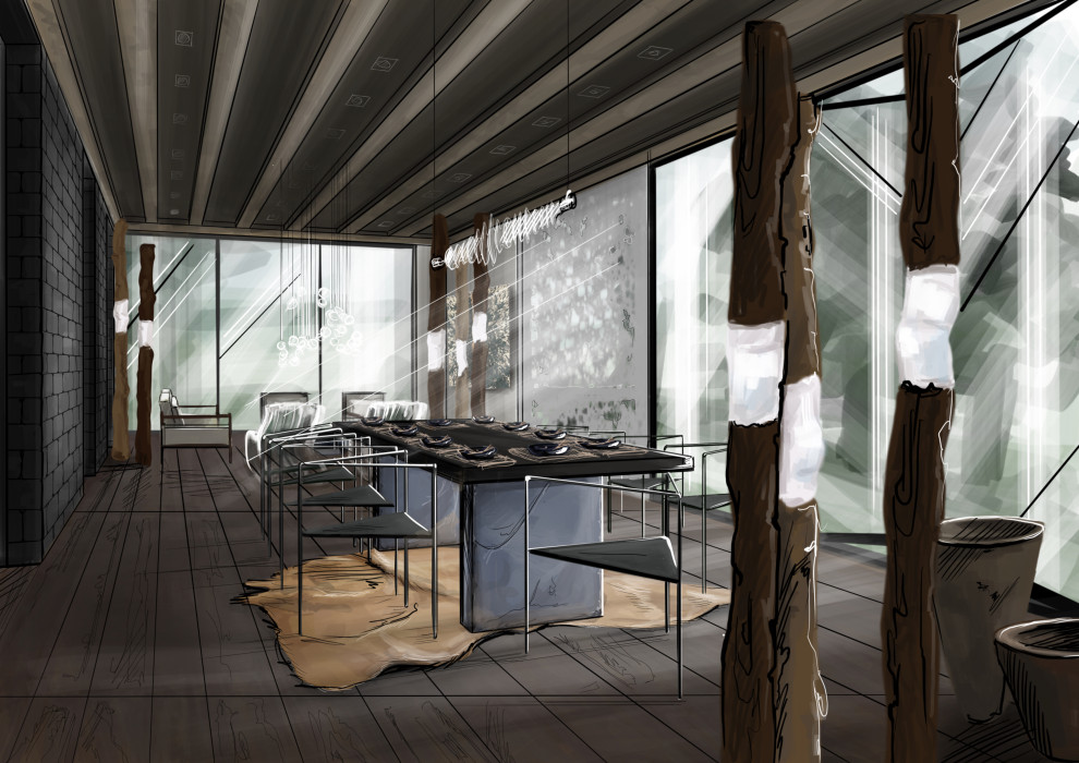 Проект "Блики Амстела" (Дачный дом во Внуково, 300 кв. м)