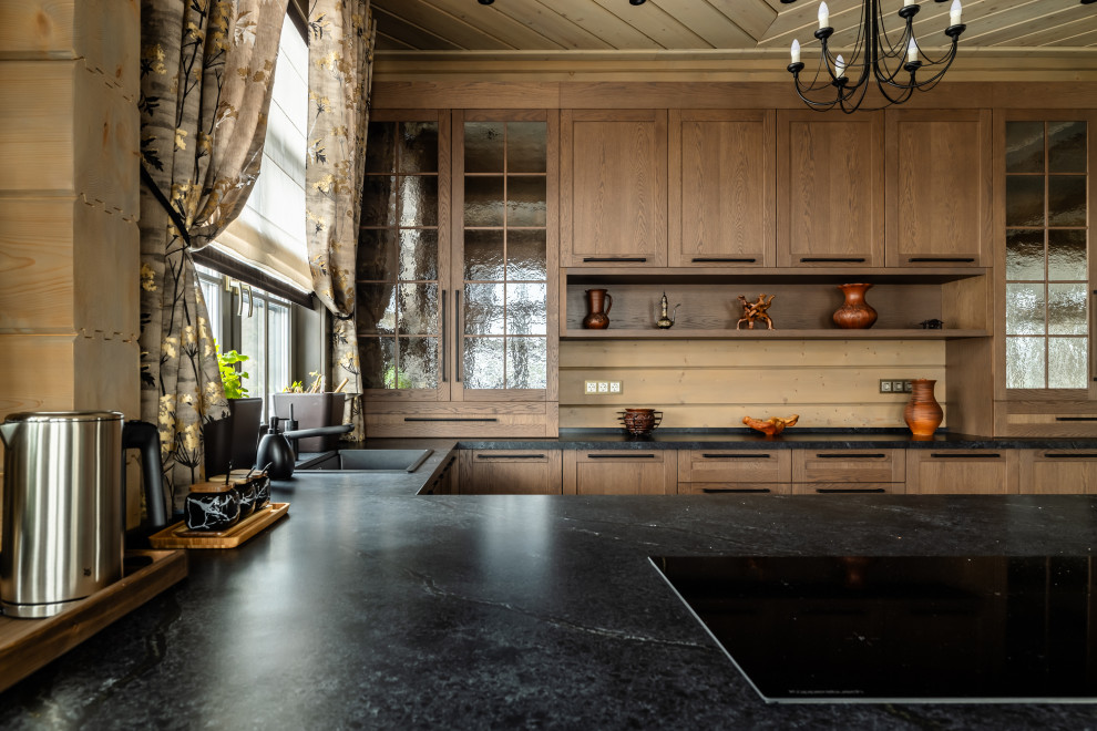 Кухня из массива дуба