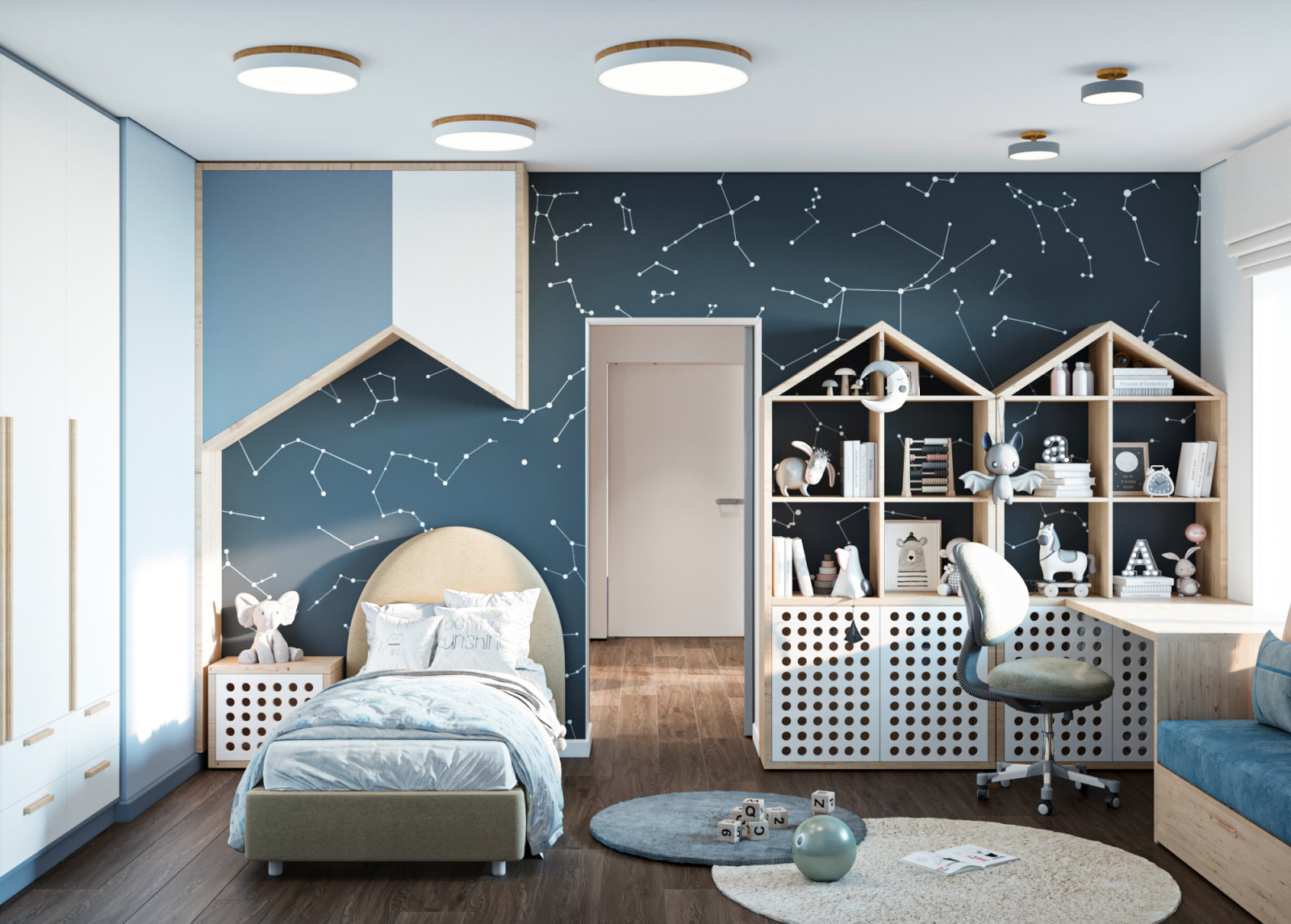 Детская комната. Космос