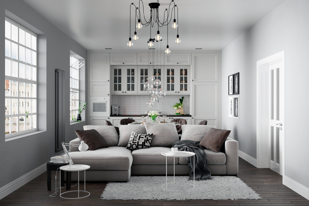 KITCHEN & LIVING ROOM | SWEET GRAY