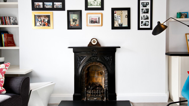 COMPACT COTTAGE eclectic-living-room