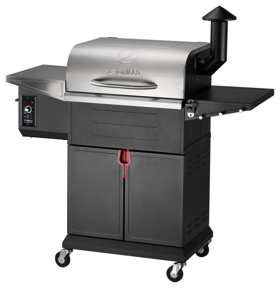 Z GRILLS ZPG-600D3E Wood Pellet Grill BBQ Smoker Digital Control 572 sq ...