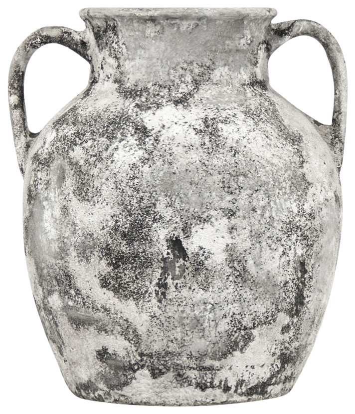 Large Terracotta Vase Rustic Vases by Zentique, Inc. Houzz