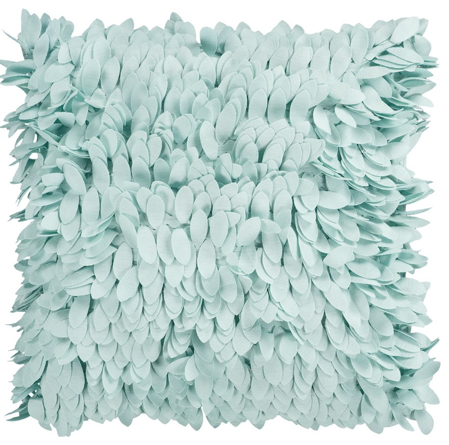 Claire by Surya Pillow Cover, Sea Foam, 18' x 18'