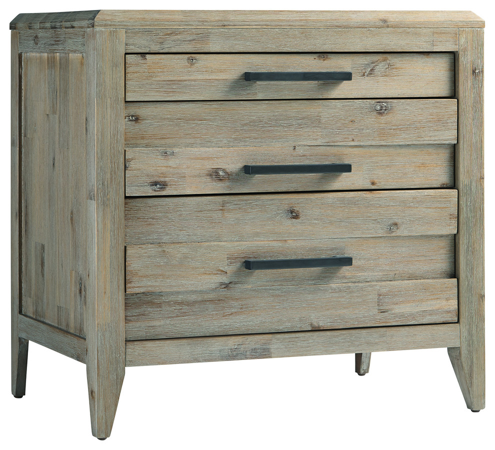 Palliser Furniture, Casablanca 3-Drawer Nightstand - Farmhouse ...