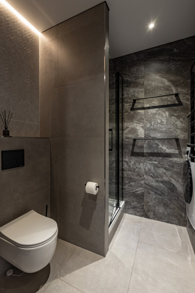 Квартира в серых тонах