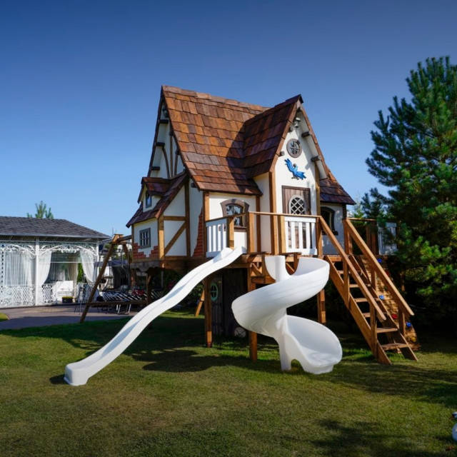 киндер домик - Contemporain - Terrasse et Patio - Moscou - par ...