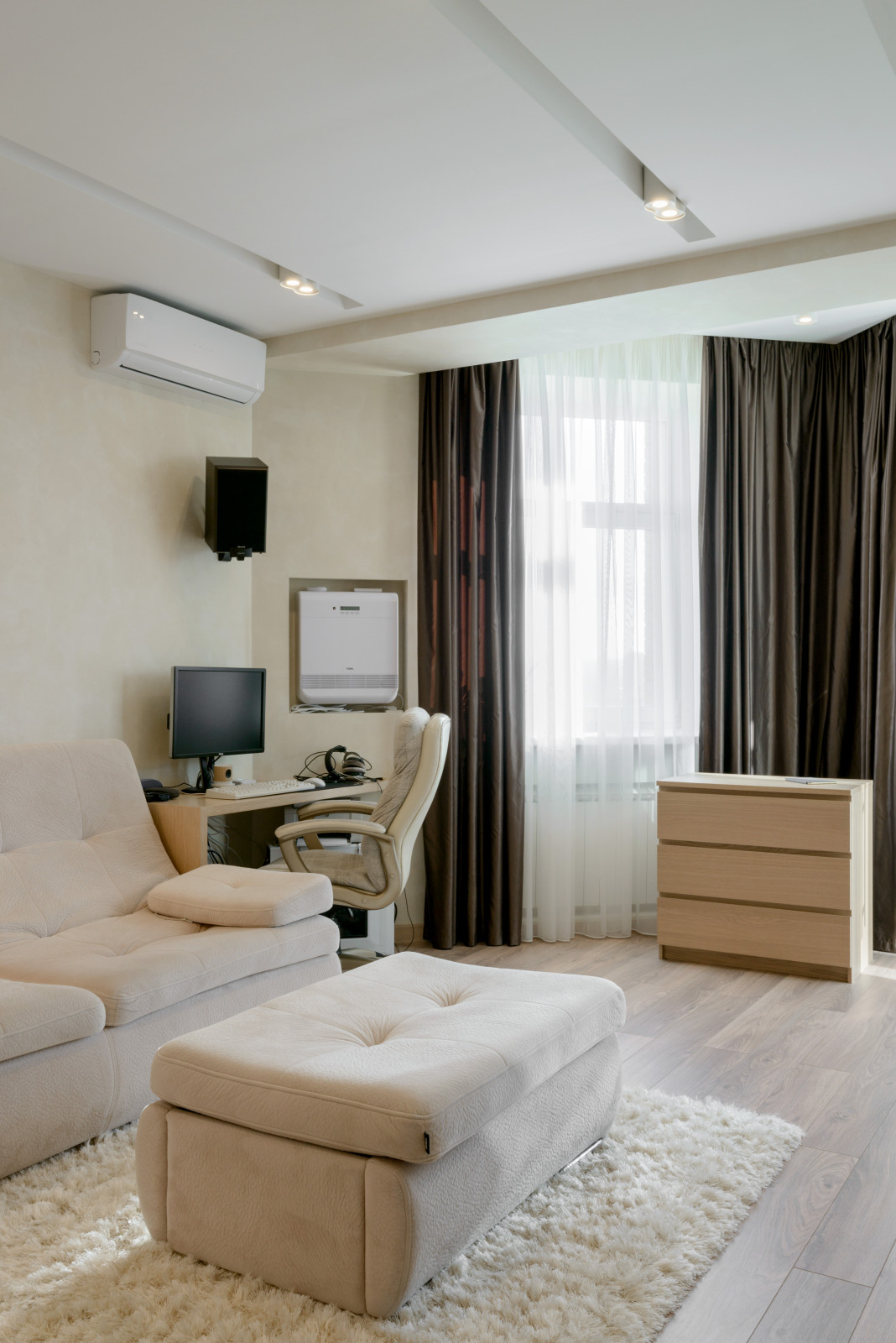 Двухъярусная квартира в стиле Экоминимализм