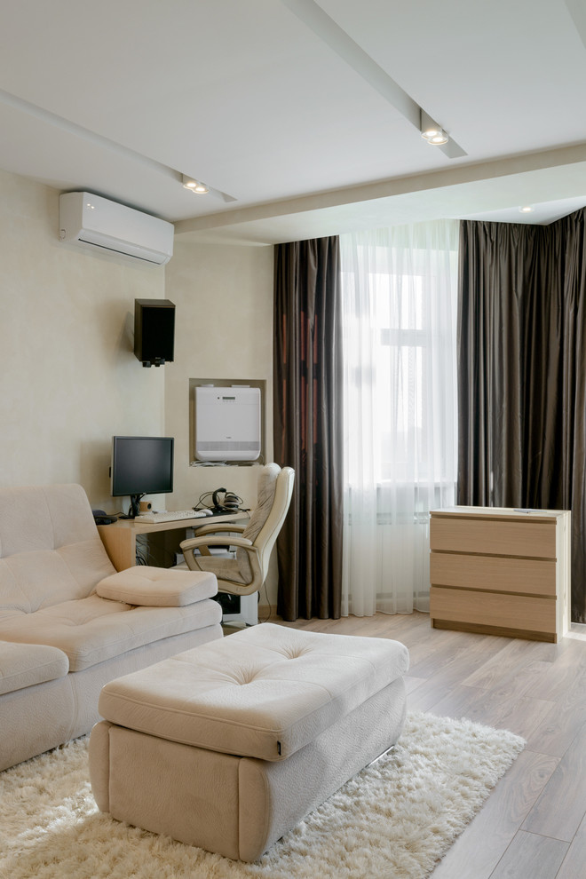 Двухъярусная квартира в стиле Экоминимализм