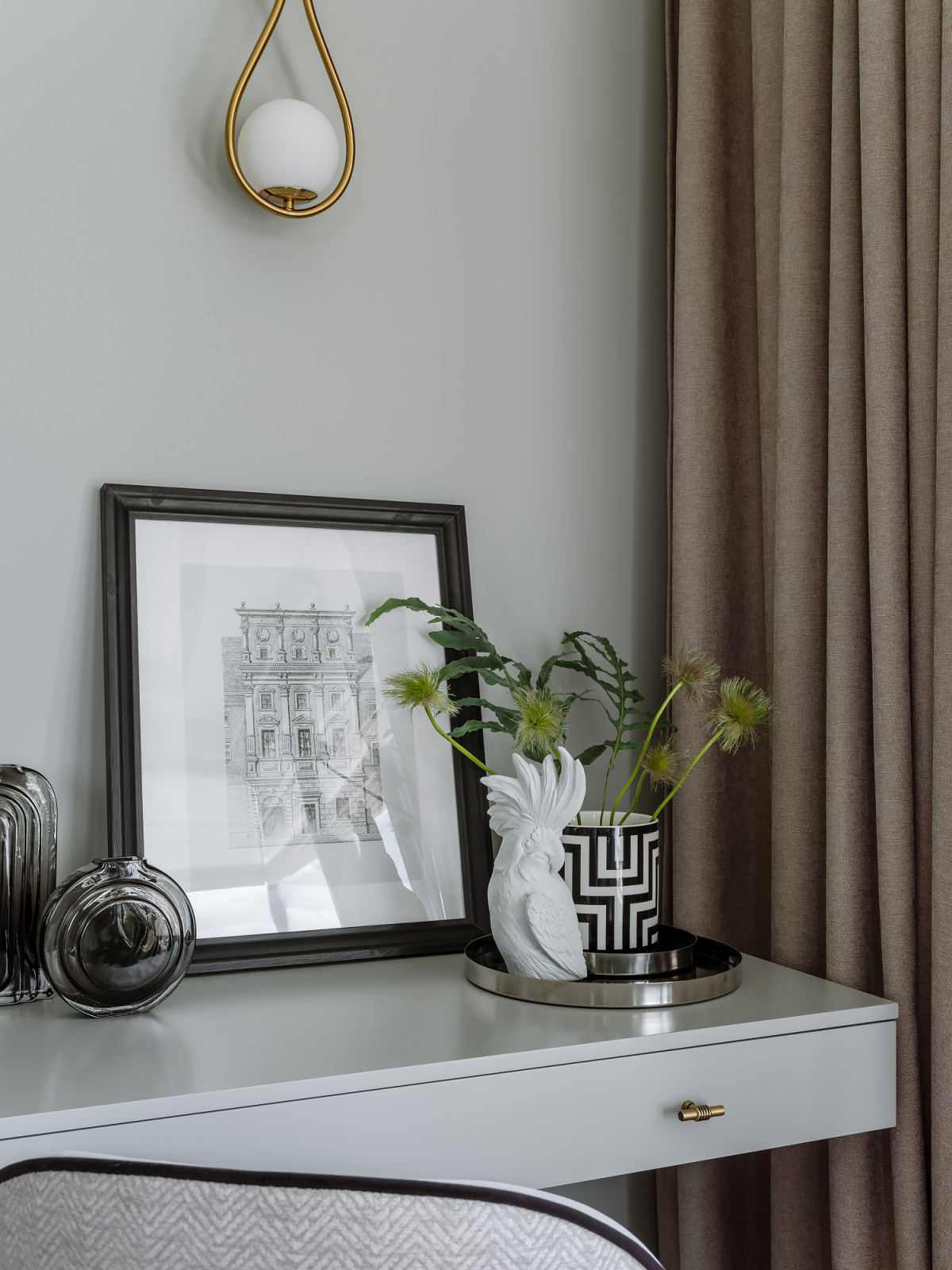 Стилизация квартиры в ЖК Вавилова 4