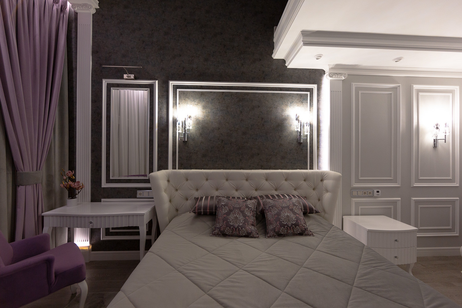 Реализованный проект - фото. Пентхаус "Гермес" ЖК "Цветной Бульвар"