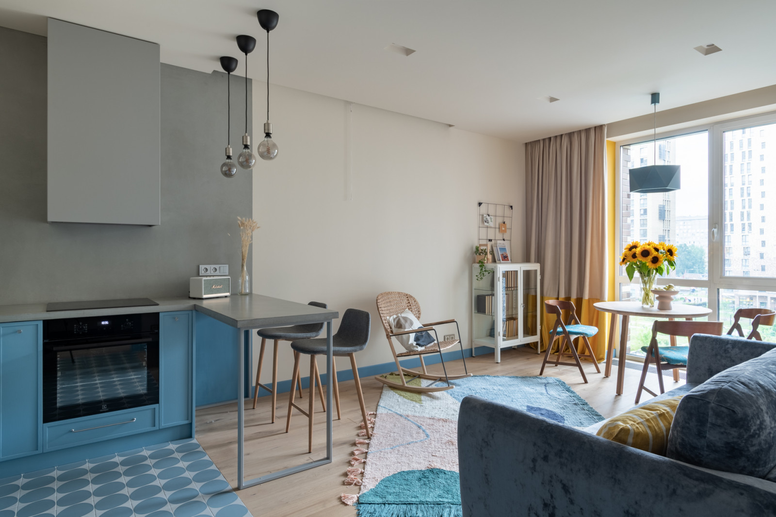 Яркая квартира