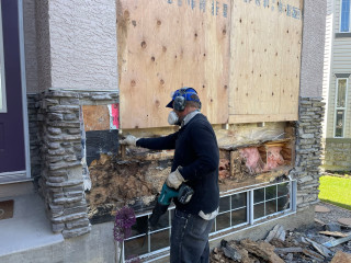 Window Rot Remediation - Calgary