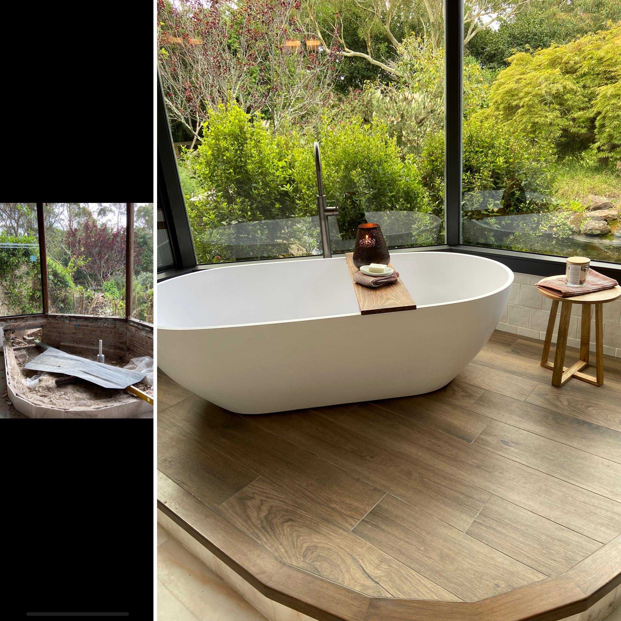 REBUILD OF A GRAND  BATHROOM