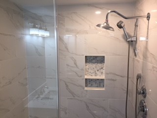 Complete New plumbing and fixtures bathroom change (Before & After)