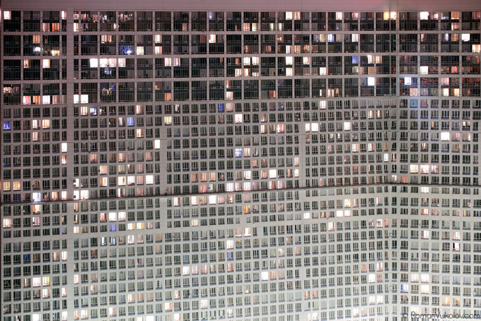 Жилые комплексы Москвы, архитектурная фотосъёмка