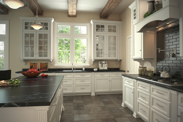 White Kitchen Traditional Kitchen Omaha By Vt Industries