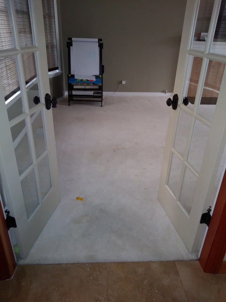 Replacing carpet with hardwood but next to existing hardwood and tile