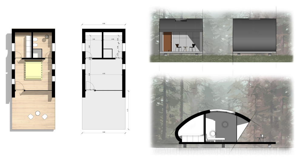 Case in legno