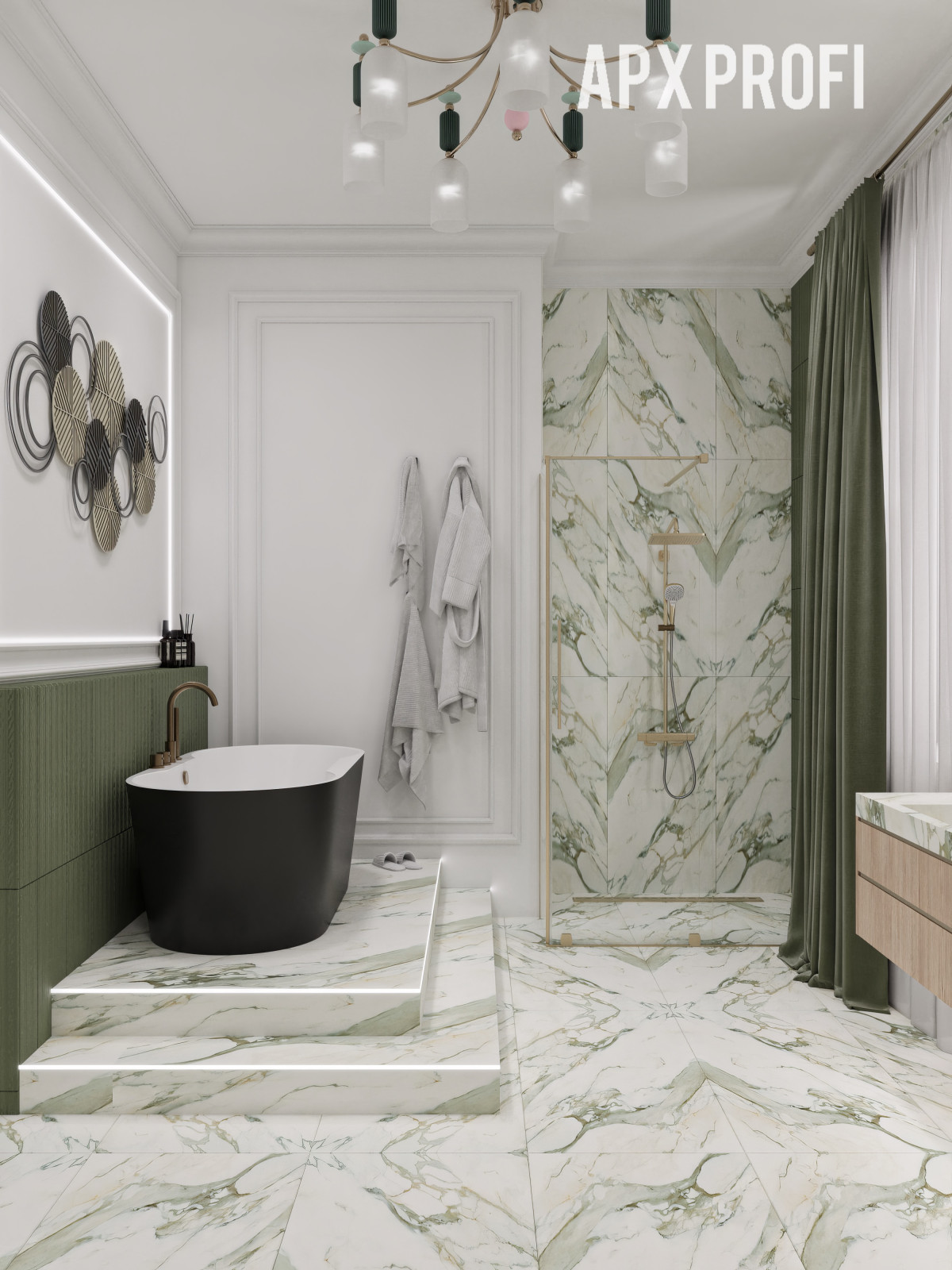 Интерьер дома в подмосковье (на Истре)