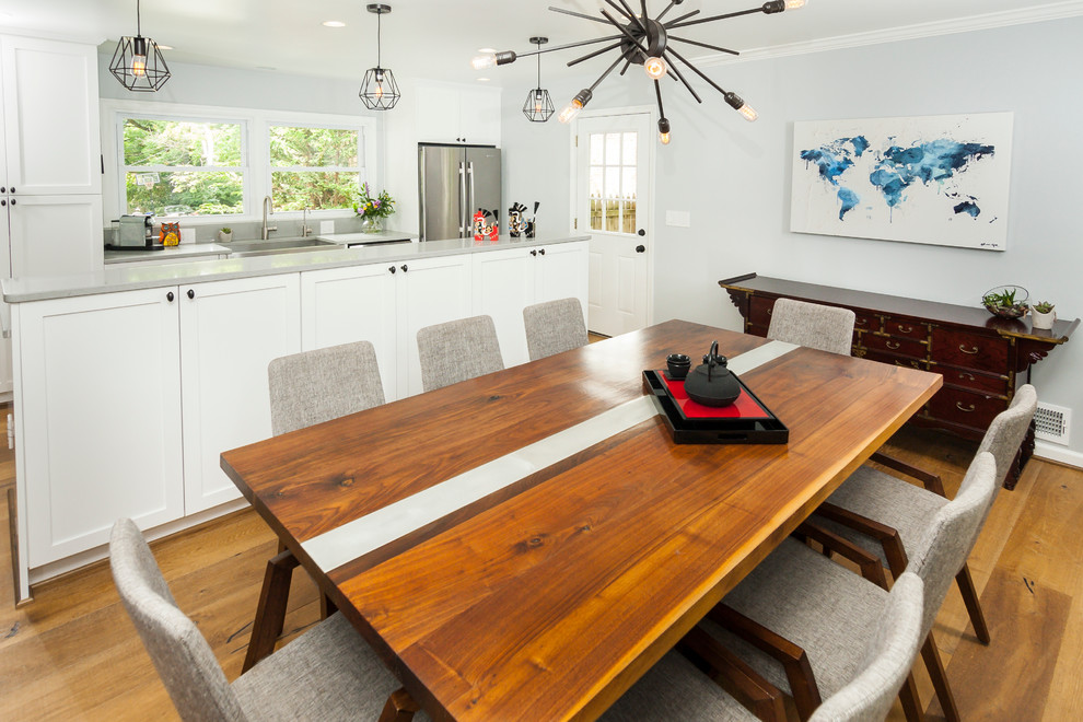 Inspiration for a transitional kitchen remodel in DC Metro