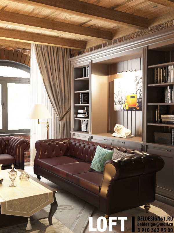 Интерьер дома в стиле Лофт