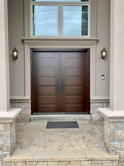 Double Front Entry Doors modern-entry