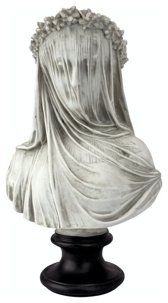 Veiled Maiden Sculptural Bust