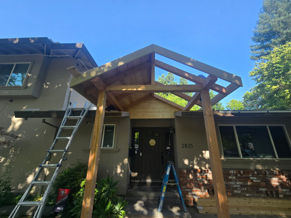 Gabled Entry Addition