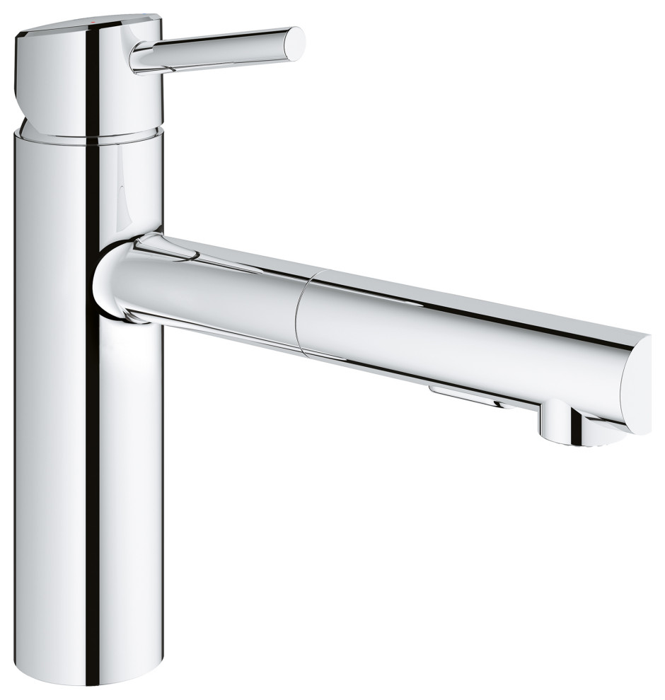 Concetto SingleHandle PullOut Kitchen Faucet Dual Spray 1.5 GPM