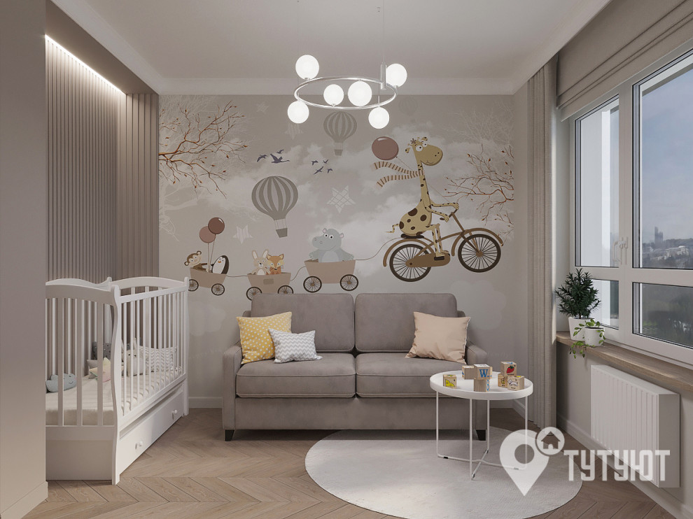 Атмосферная квартира в ЖК Женева