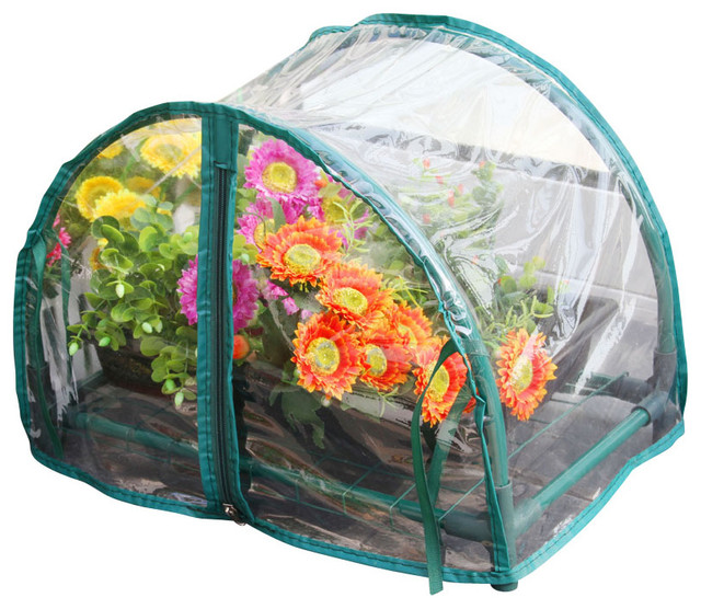 Most Por Mini Greenhouse Houzz For 2018 Zenport Mini Balcony Greenhouse Greenhouses