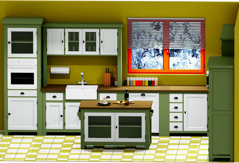 кухни в стиле прованс 3