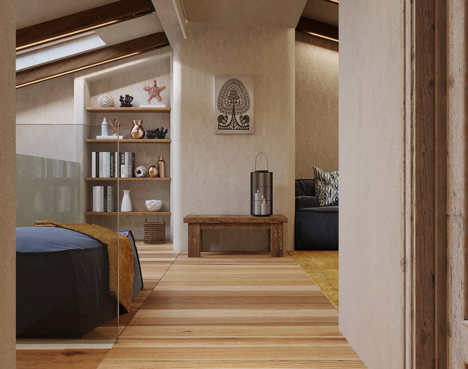 Гостиная. Квартира в ЖК "Ангелово"