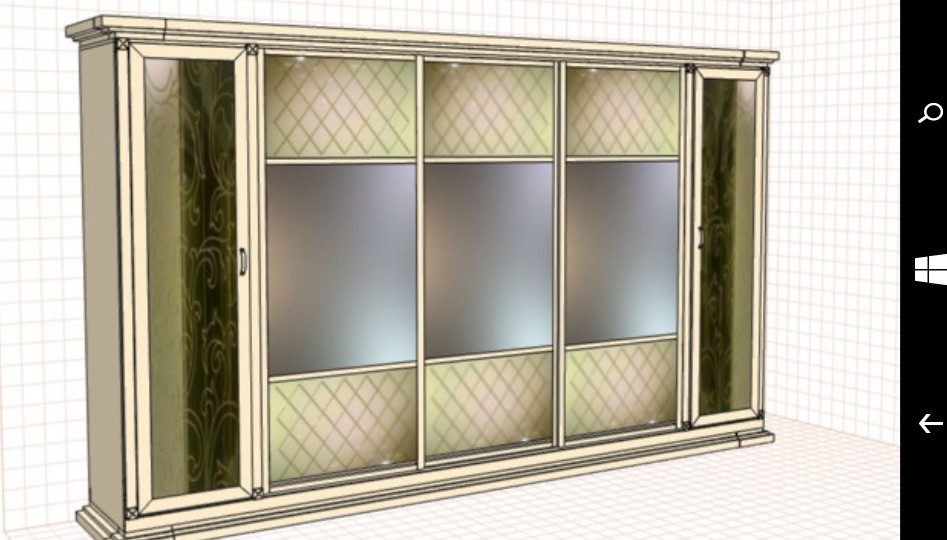 Шкаф-купе + распашные двери