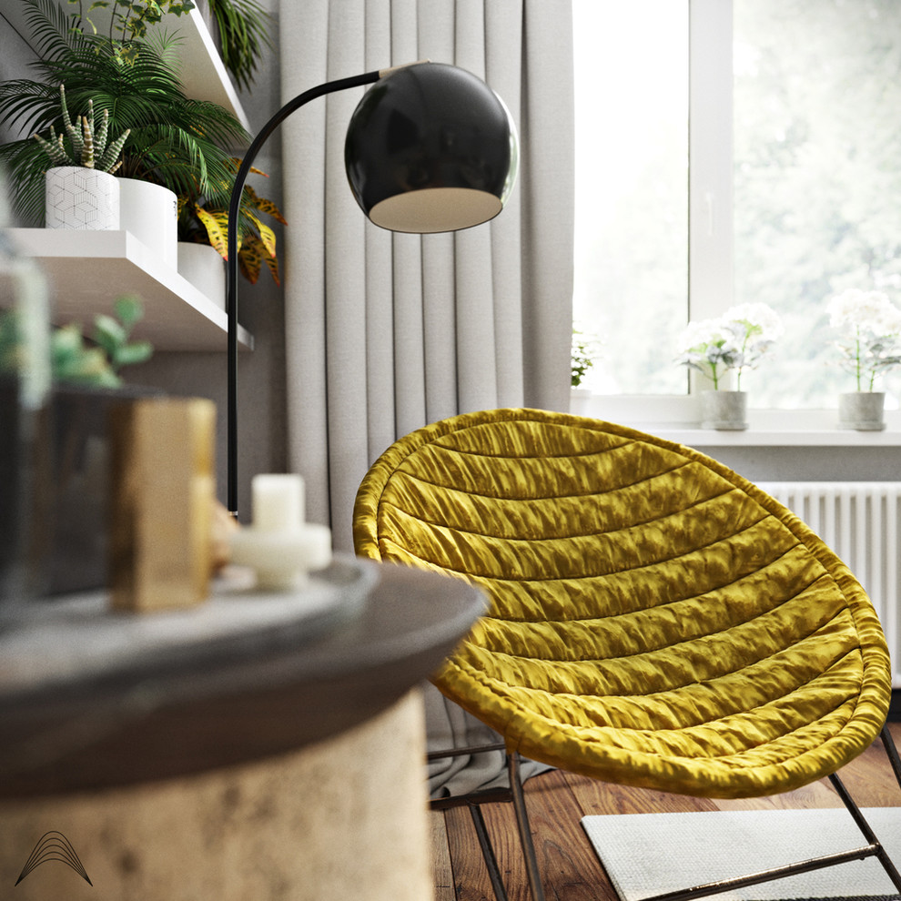 Гостиная сканди