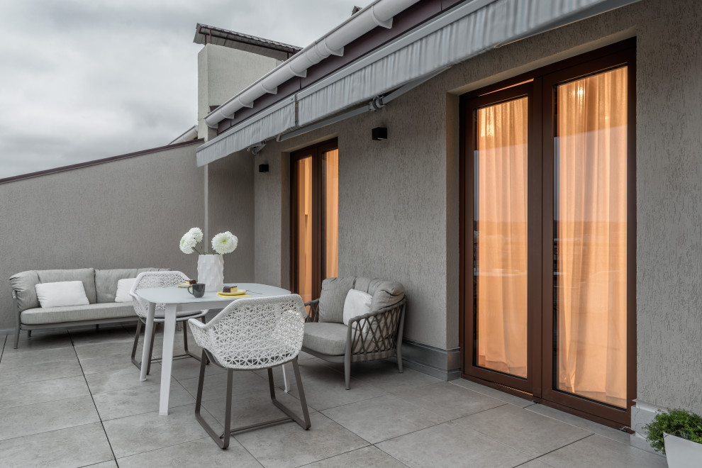 Двухуровневая квартира с большой террасой