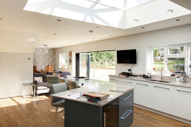 Hill Crescent, Bexley modern-kitchen