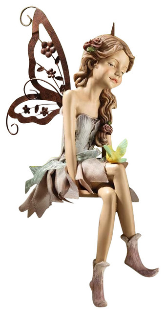 Fannie the Fairy Sitting Statue